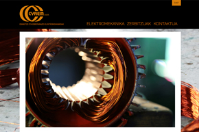 diseño de página web para Cyrem en Hernani, Gipuzkoa