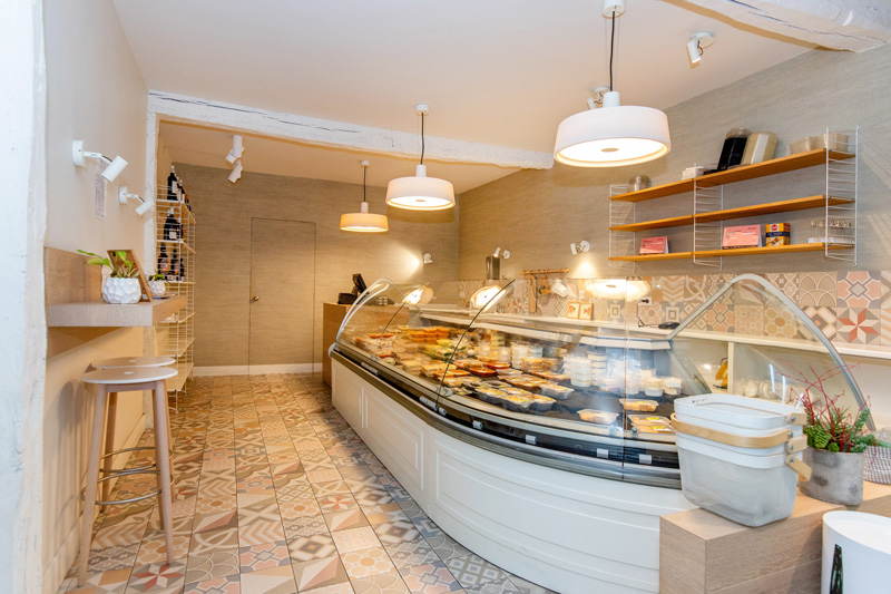 fotografía de interiores: tienda de alimentación