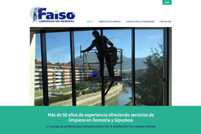 diseño web Faiso en Donostia