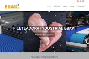 diseño de la página web de ebaki en hondarribia, gipuzkoa