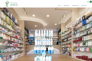 diseño de página web de farmacia en gipuzkoa