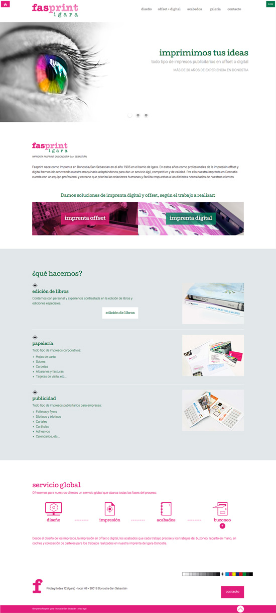 Diseño web en Donostia-San Sebastián: kemen